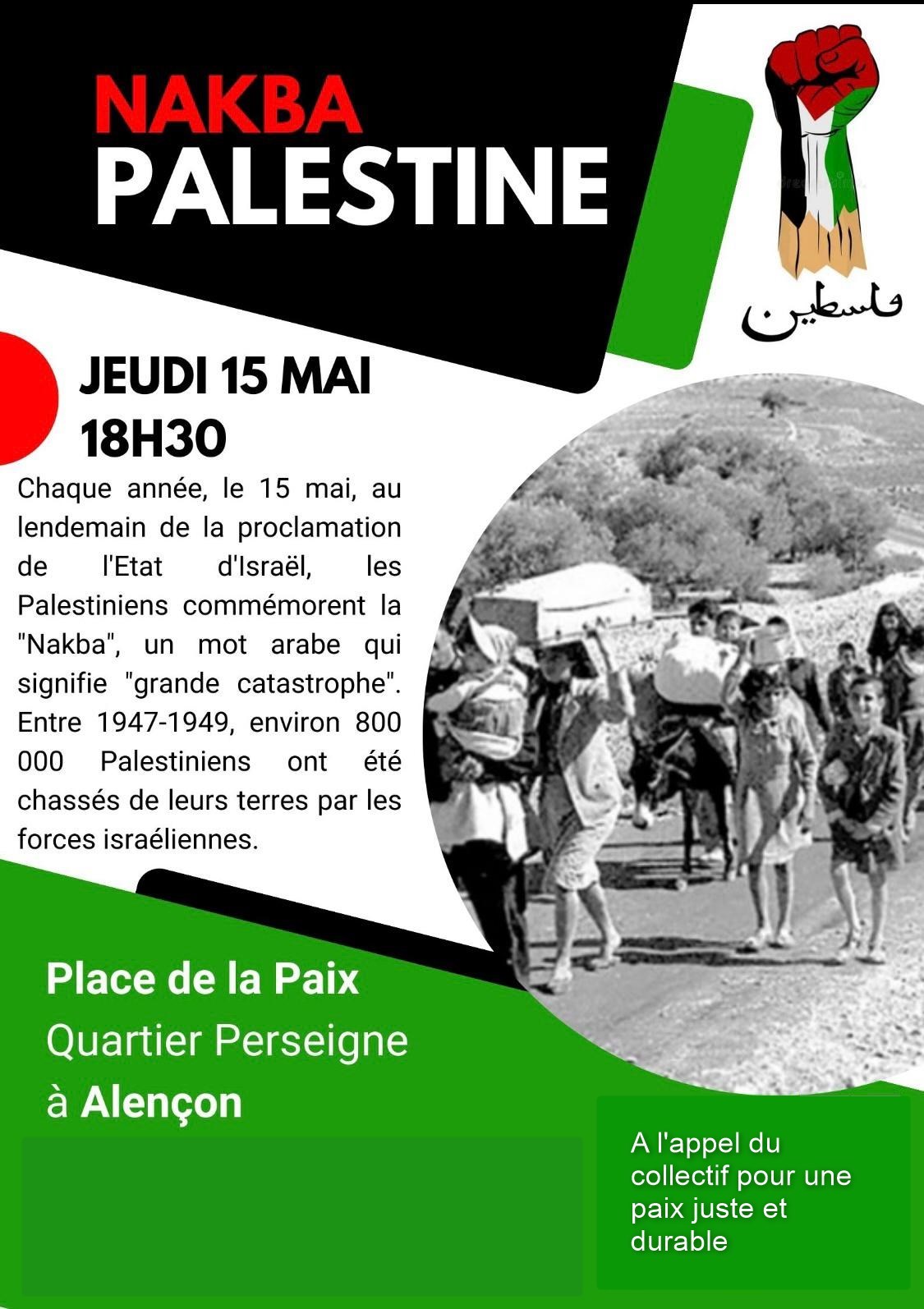 Anniversaire de la Nakba