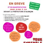 grève et manifestation : secteur social, médico-social et aide à domicile