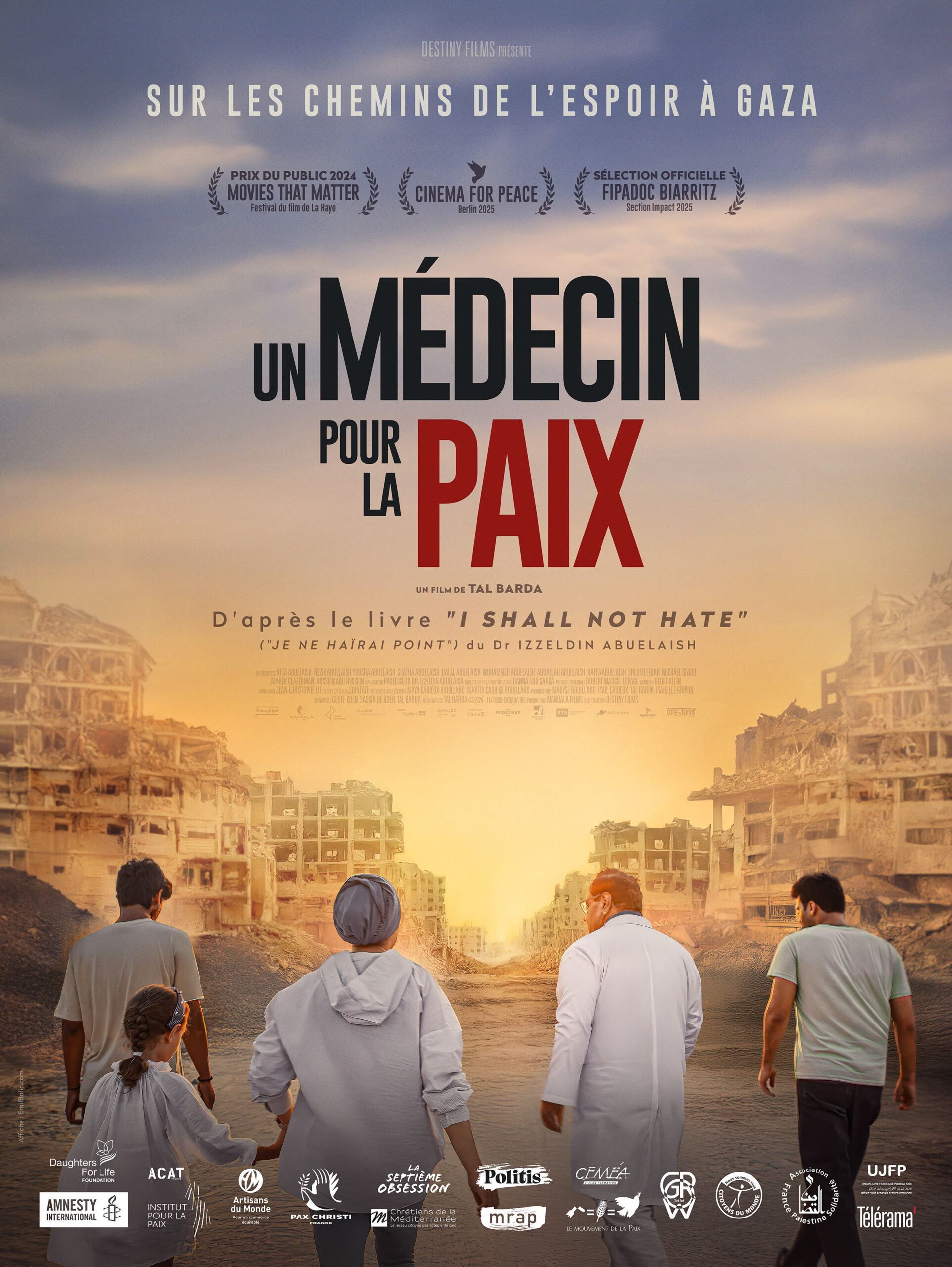 Projection - Débat "Un médecin pour la paix" - Association France Palestine Solidarité
