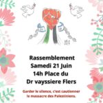Rassemblement stop génocide
