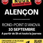 10 septembre 2025 - Alençon - Bloquons tout