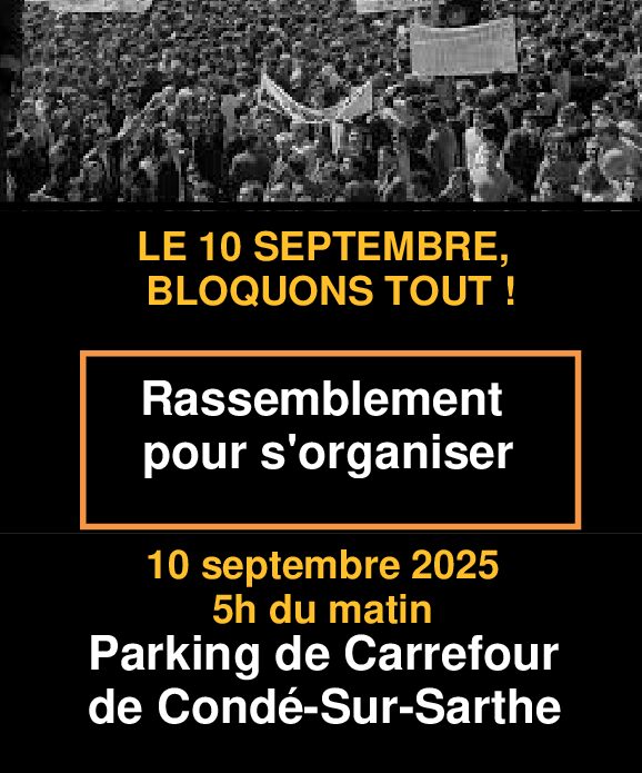 10 septembre 2025 - Alençon - Bloquons tout
