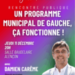 Rencontre publique avec Damien Carême