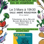 Réunion publique sur la Sécurité sociale alimentaire à Domfront