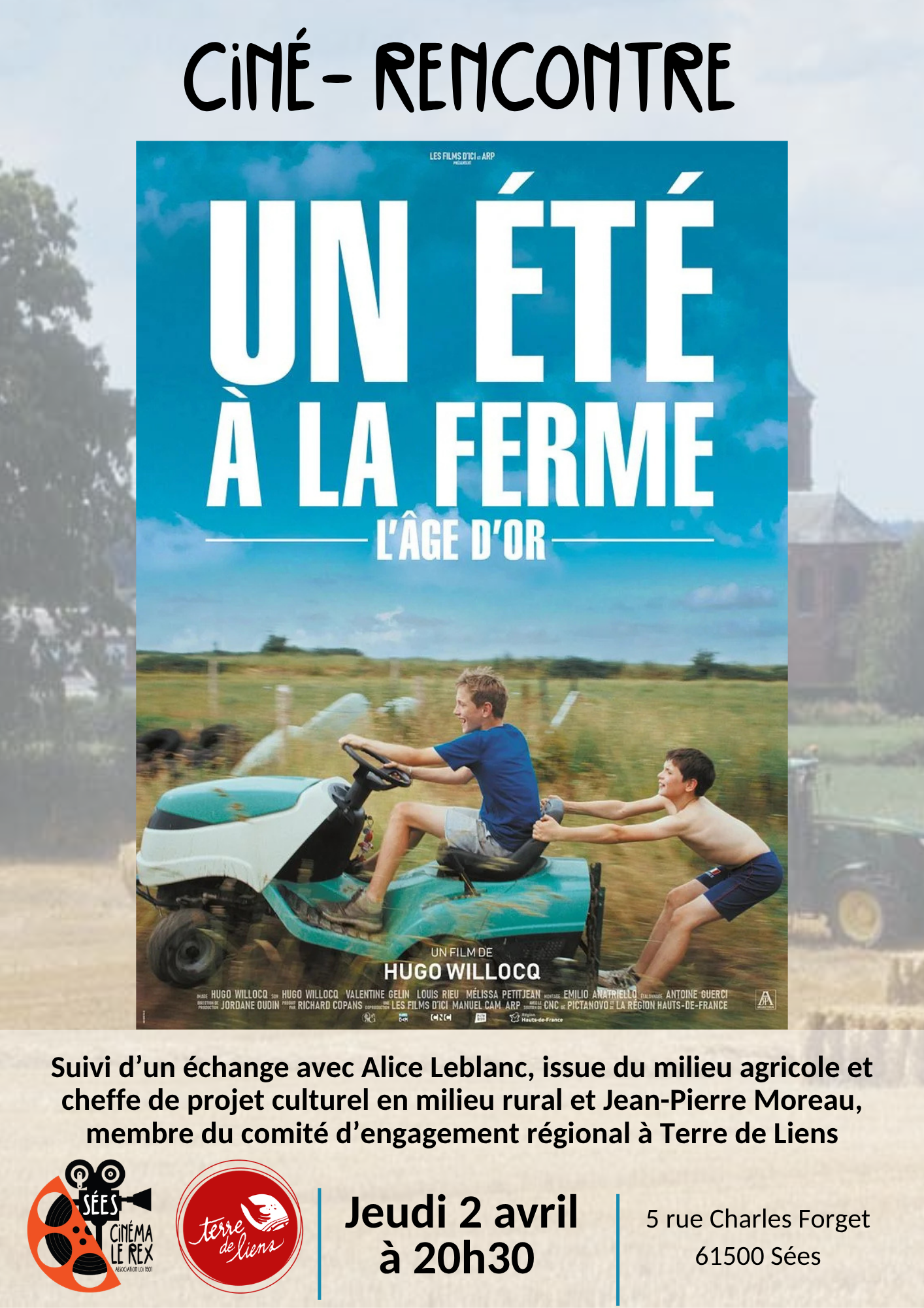 Projection Un Été à la Ferme