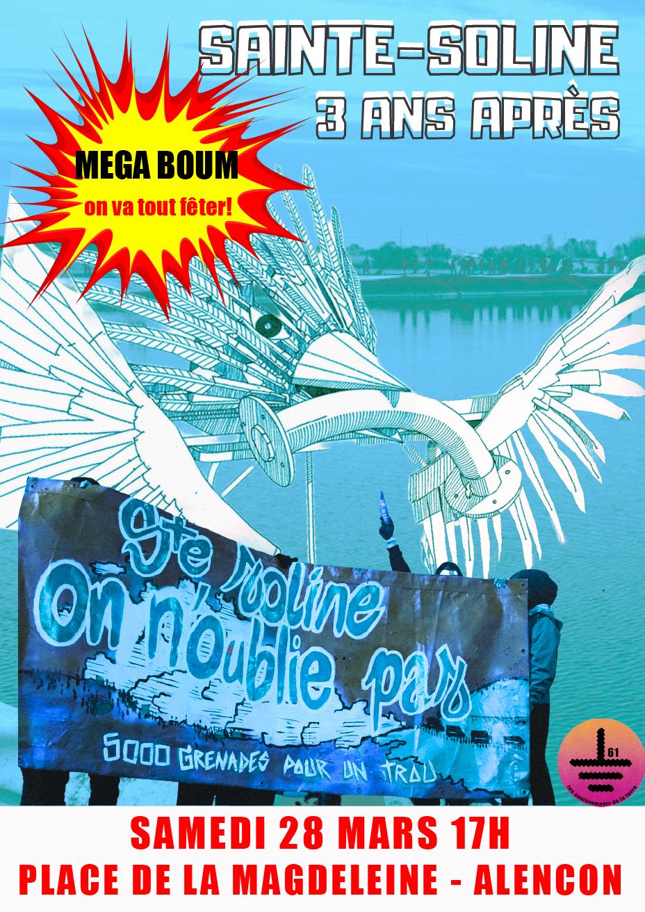 Méga boum pour les 3 ans de Sainte Soline