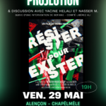 Projection du documentaire sur la tentative de dissolution d'Urgence Palestine