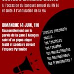 Rassemblement et pique-nique festif contre l'extrême droite
