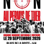 Mobilisation contre la loi "permis de tuer XXL"