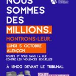 Manifestation pour une loi intégrale contre les violences faites aux femmes et aux enfants