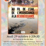 Projection "Au fil de l'eau, de l'insouciance à la désobéissance"